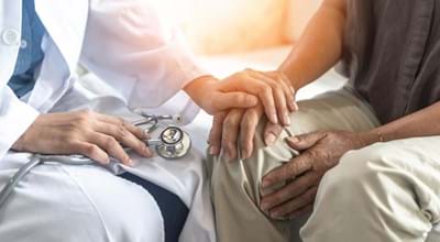 Doktor und Patient