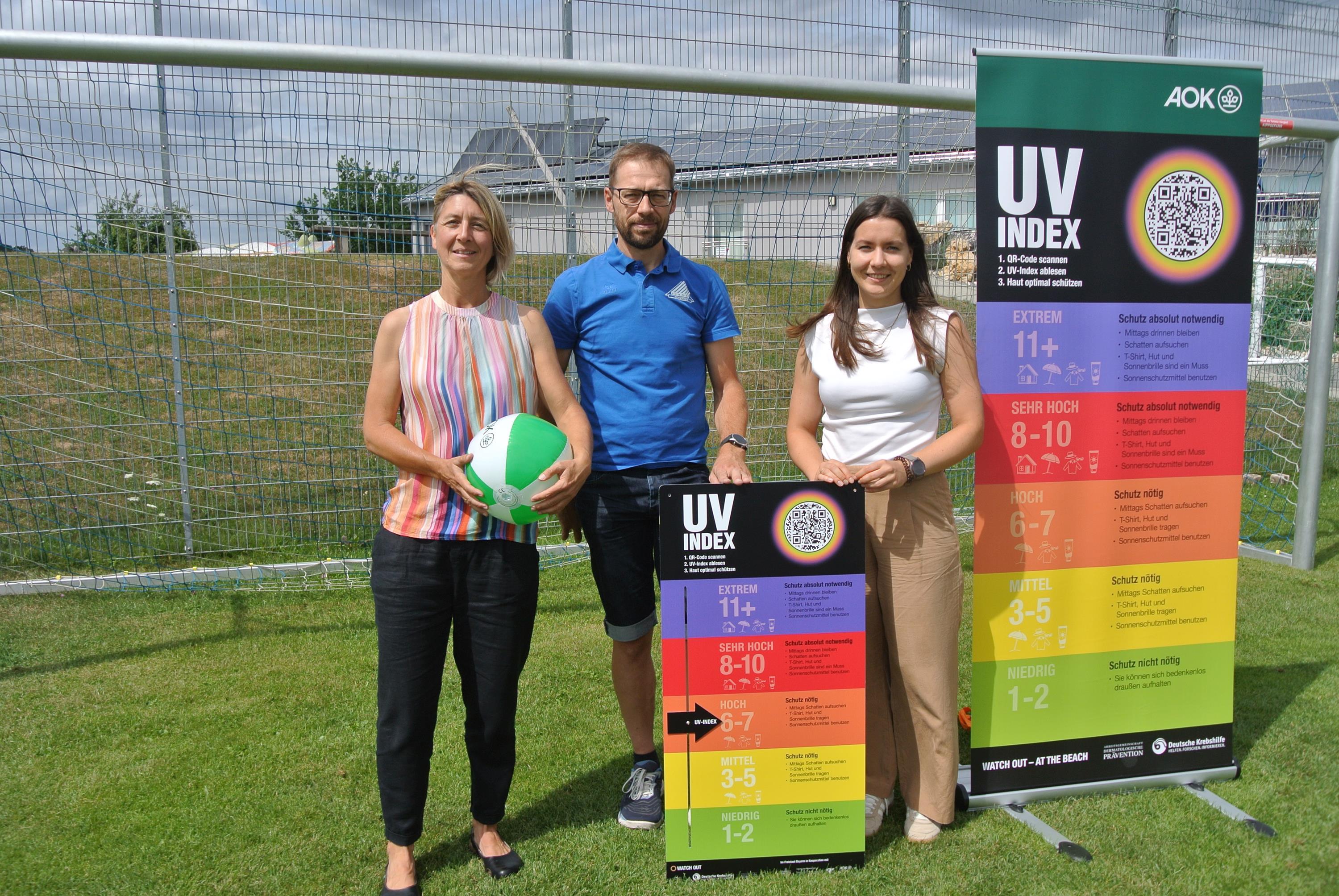 SG Painten erhält UV‑Index‑Tafel